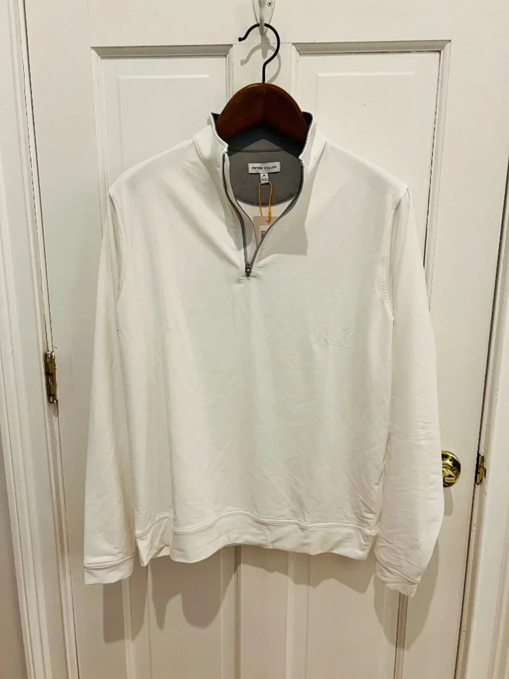 NEW Peter Millar Perth Performance Quarter-Zip Pullover Size XL